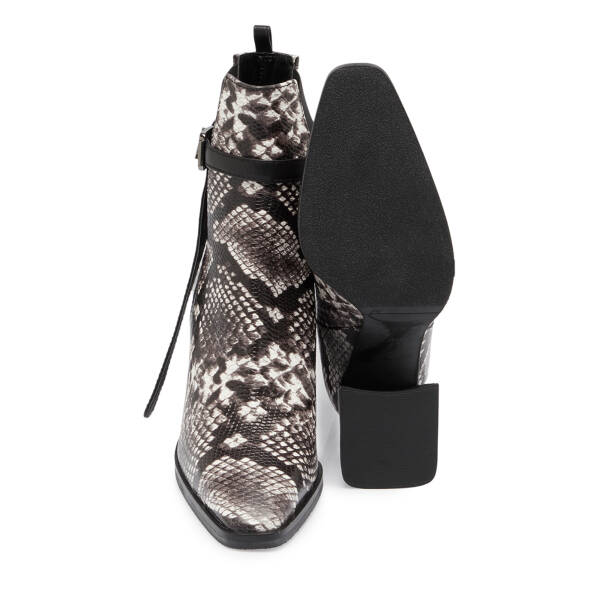 Kahverengi Deri Kadın Bot - K23K1BT66860-L28 - 4