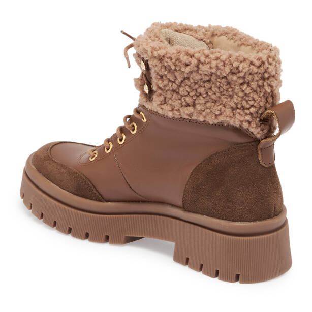 Kahverengi Deri Kadın Bot - K23K1BT66941-G36 - 2