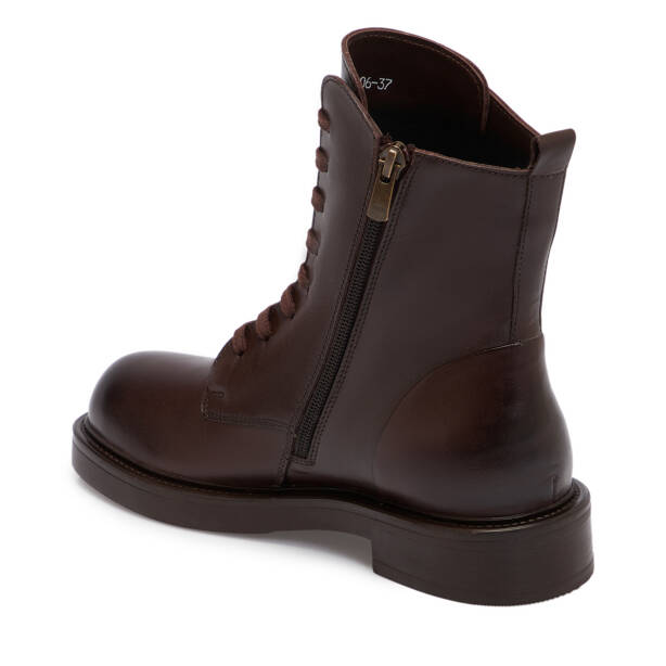 Kahverengi Hakiki Deri Kadın Bot - K25K1BT68234-A24 - 3