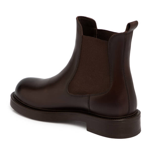 Kahverengi Deri Kadın Bot - K25K1BT68235-A24 - 2