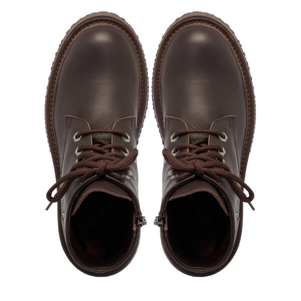 Kahverengi Deri Kadın Bot - K25K1BT68250-A24 - 5