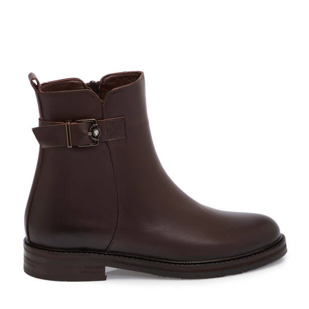 Kahverengi Hakiki Deri Kadın Bot - K25K1BT68280-A24 - 1