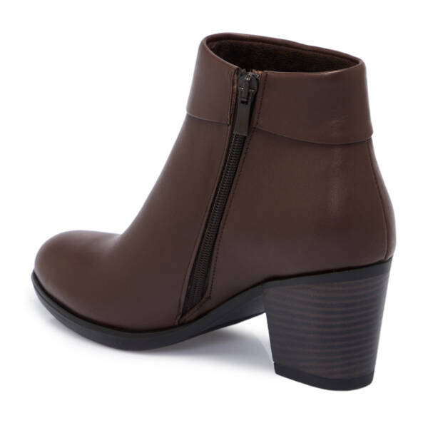 Kahverengi Hakiki Deri Kadın Bot - K25K1BT68291-B90 - 3
