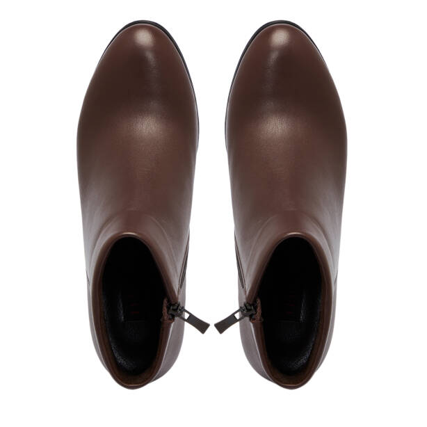 Kahverengi Hakiki Deri Kadın Bot - K25K1BT68291-B90 - 5