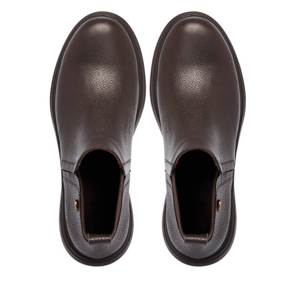 Kahverengi Deri Kadın Bot - K25K1BT68309-A42 - 5