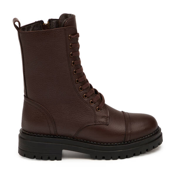 Kahverengi Hakiki Deri Kadın Bot - K25K1BT68533-A42 - 1