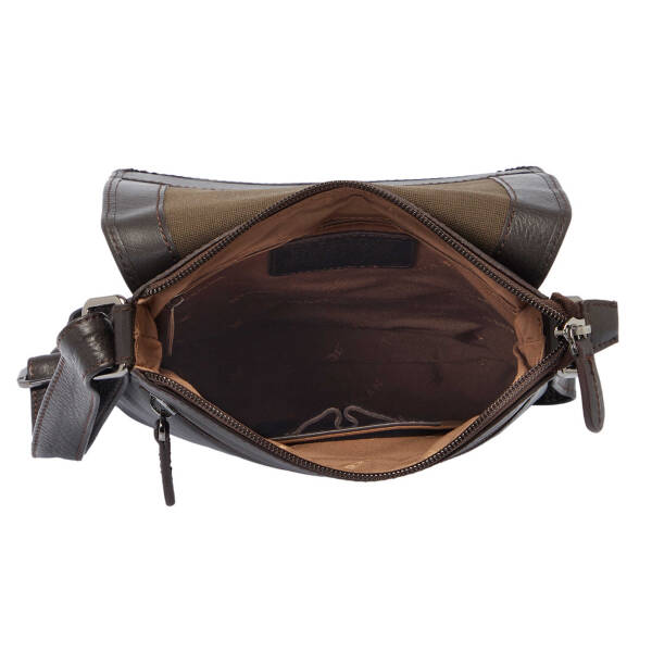 Kahverengi Deri Kadın Çapraz Askılı Çanta - S1AC00002955-A87 - 4