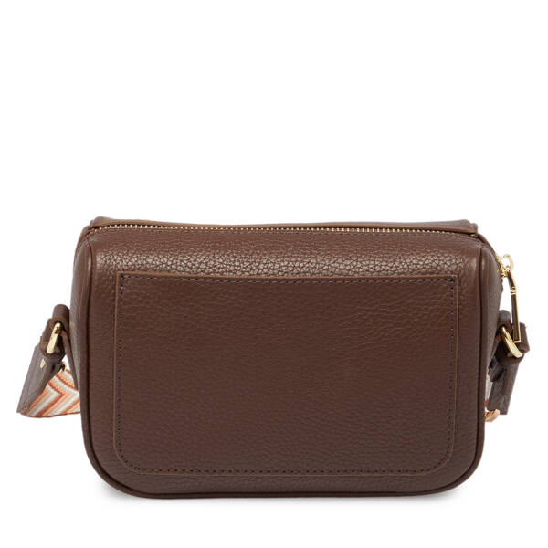 Kahverengi Deri Kadın Çapraz Askılı Çanta - S25K1BC80467-S8G - 3