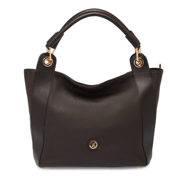 Kahverengi Deri Kadın Çapraz Askılı Çanta - S25Y1BC77736-W14 - 1