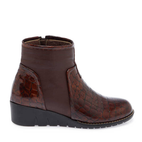 Kahverengi Deri Kadın Casual Bot - K23K1BT66851-U0M - 3