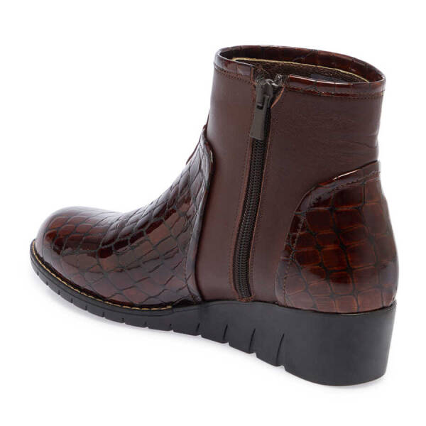 Kahverengi Hakiki Deri Kadın Casual Bot - K23K1BT66851-U0M - 2