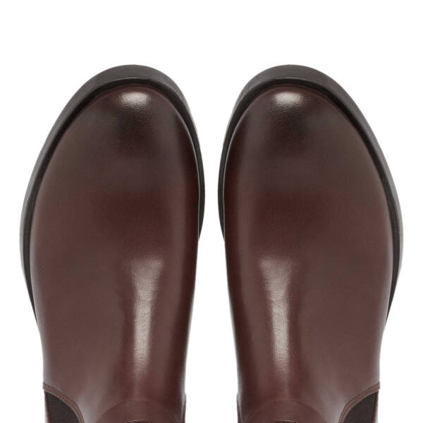 Kahverengi Deri Kadın Casual Bot - K23K1BT67055-D38 - 5