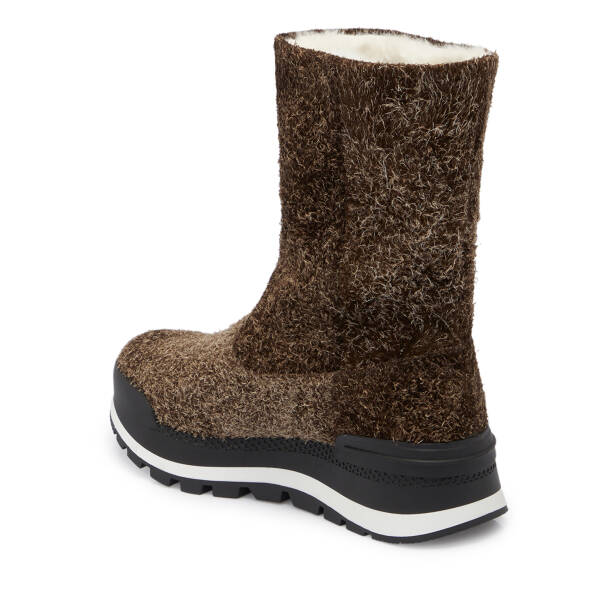 Kahverengi Deri Kadın Casual Bot - K24K1BT67520-A24 - 2