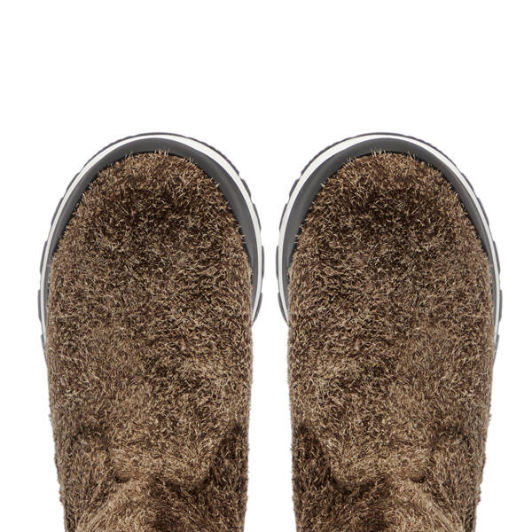 Kahverengi Deri Kadın Casual Bot - K24K1BT67520-A24 - 5