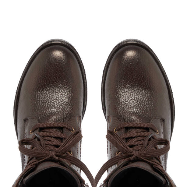 Kahverengi Deri Kadın Casual Bot - K24K1BT67571-A42 - 5