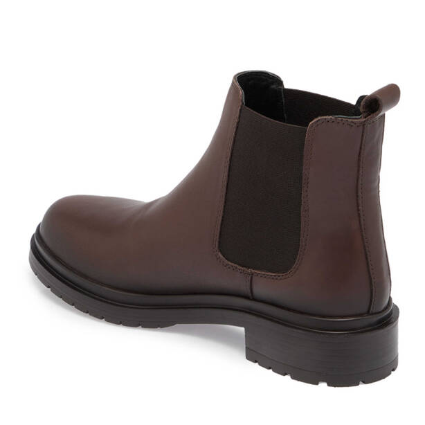 Kahverengi Deri Kadın Casual Bot - K24K1BT67620-A24 - Tergan