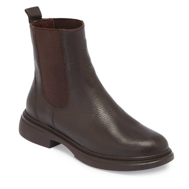 Kahverengi Deri Kadın Casual Bot - K24K1BT67676-A42 - Tergan