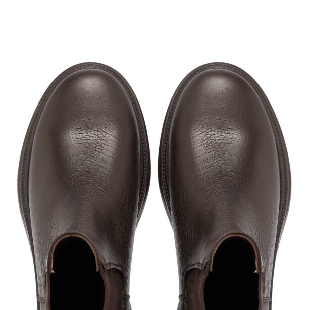 Kahverengi Deri Kadın Casual Bot - K24K1BT67676-A42 - Tergan