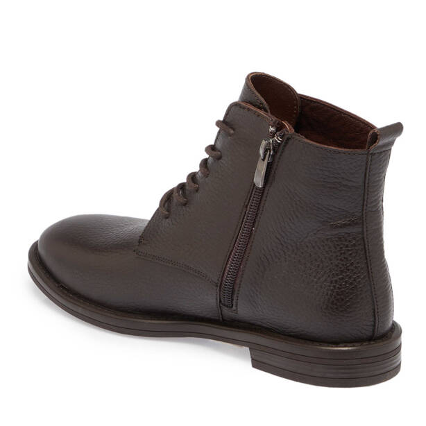 Kahverengi Deri Kadın Casual Bot - K24K1BT67678-A42 - 2