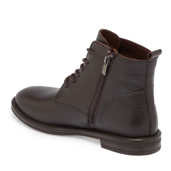 Kahverengi Deri Kadın Casual Bot - K24K1BT67678-A42 - 2