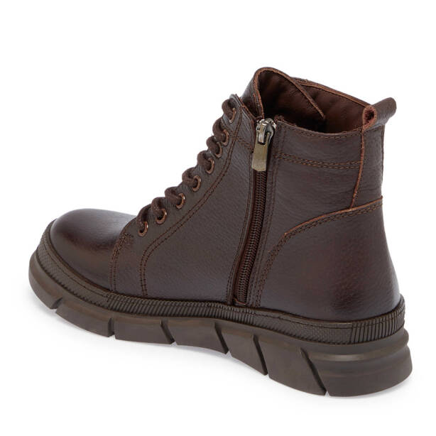 Kahverengi Deri Kadın Casual Bot - K24K1BT67683-A42 - 2