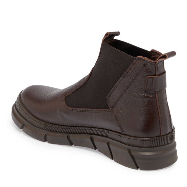 Kahverengi Deri Kadın Casual Bot - K24K1BT67685-A42 - 2