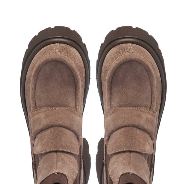 Kahverengi Deri Kadın Casual Bot - K24K1BT67693-K32 - Tergan