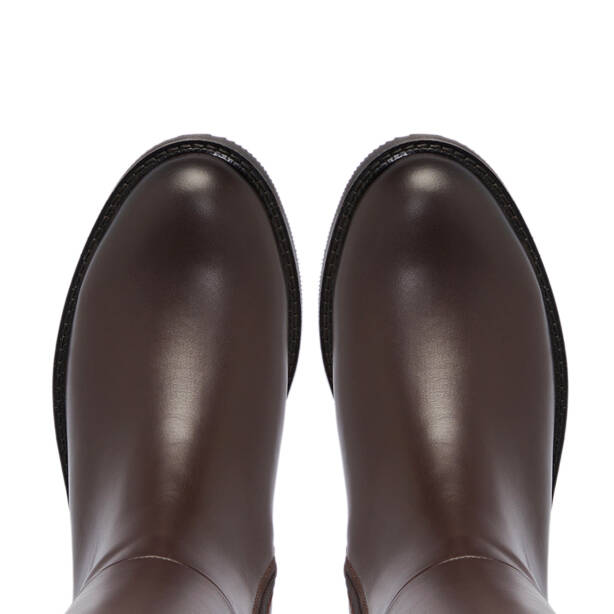 Kahverengi Deri Kadın Çizme - K25K1CM68283-A24 - 5