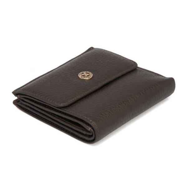 Kahverengi Hakiki Deri Kadın Cüzdan - S1CB00005627-A42 - 1