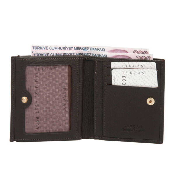 Kahverengi Hakiki Deri Kadın Cüzdan - S1CB00005627-A42 - 2