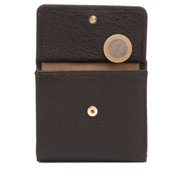 Kahverengi Hakiki Deri Kadın Cüzdan - S1CB00005627-A42 - 3