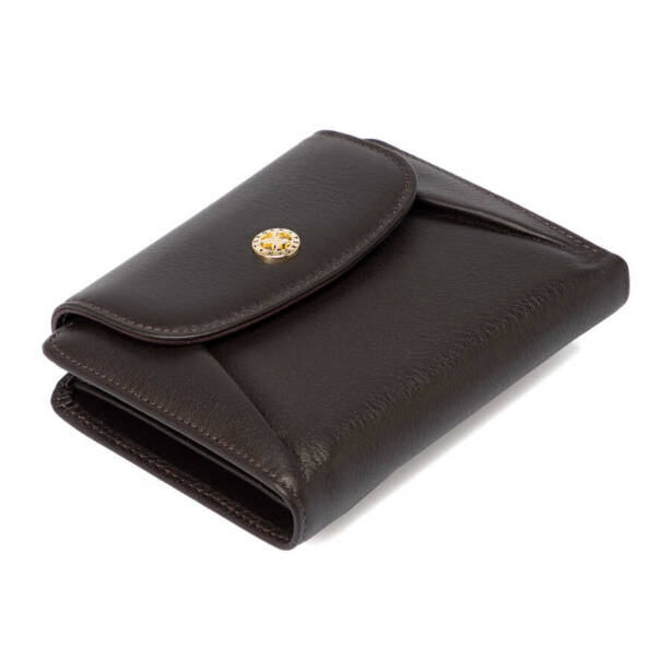 Kahverengi Deri Kadın Cüzdan - S1CB00005714-A87 