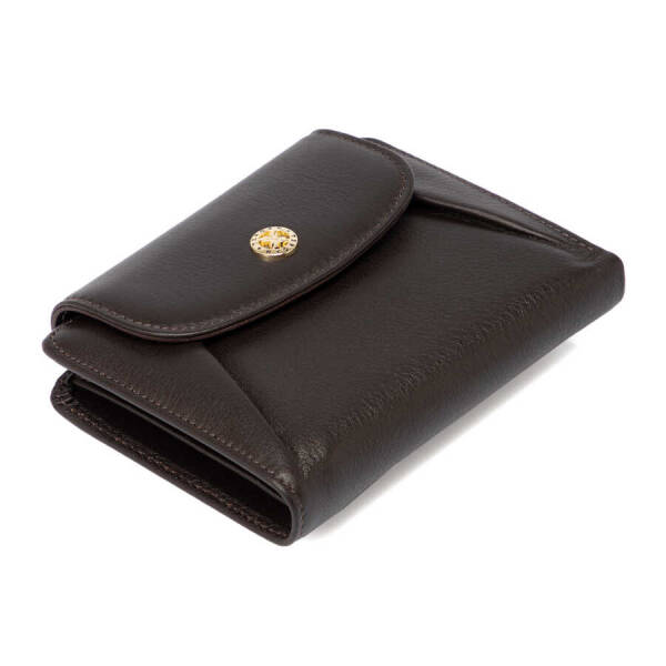 Kahverengi Deri Kadın Cüzdan - S1CB00005714-A87 - 1