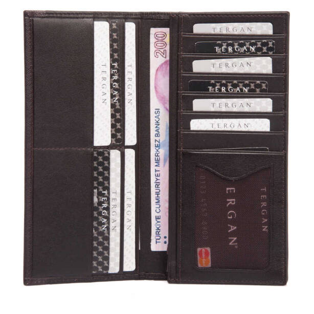 Kahverengi Deri Kadın Cüzdan - S1CB00005759-A2E - 3