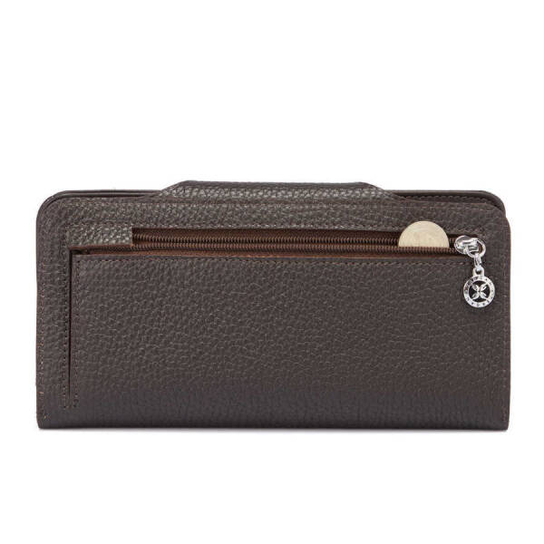 Kahverengi Hakiki Deri Kadın Cüzdan - S1CB00005767-W14 - 4