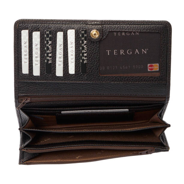 Kahverengi Deri Kadın Cüzdan - S1CB00005818-A42 - 3