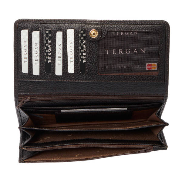 Kahverengi Deri Kadın Cüzdan - S1CB00005818-A42 - 3