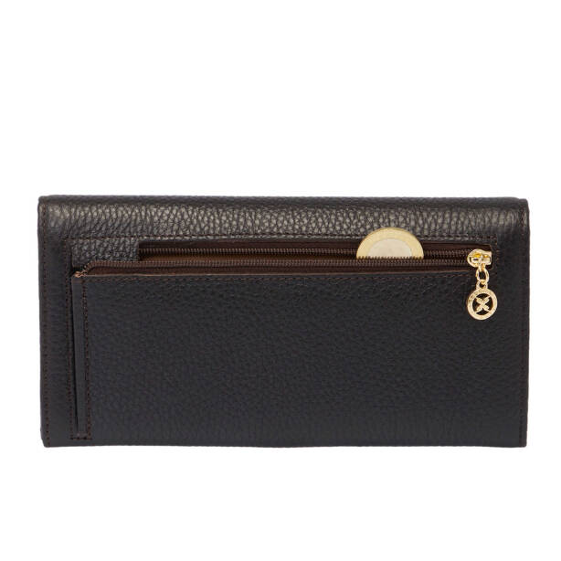 Kahverengi Deri Kadın Cüzdan - S1CB00005818-A42 - 4