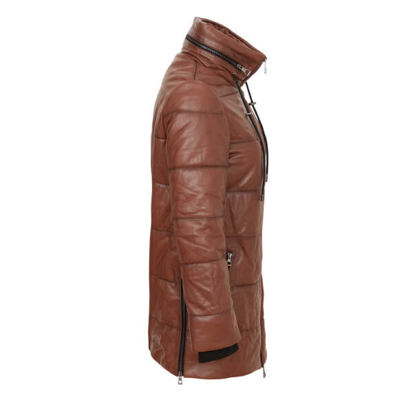 Kahverengi Hakiki Deri Kadın Deri Kaban - K24KDM320454-Q4Q - 3