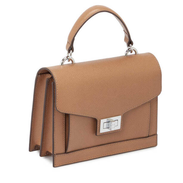 Kahverengi Deri Kadın El Çantası - S24Y1BC80266-U7J - Tergan