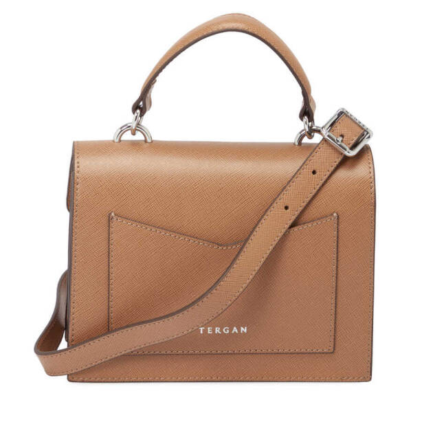 Kahverengi Deri Kadın El Çantası - S24Y1BC80266-U7J - Tergan