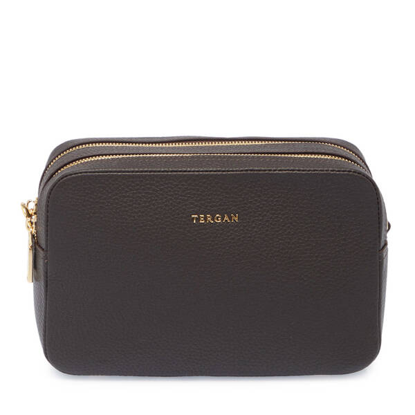 Kahverengi Deri Kadın El Çantası - S25Y1BC80356-A42 - 1