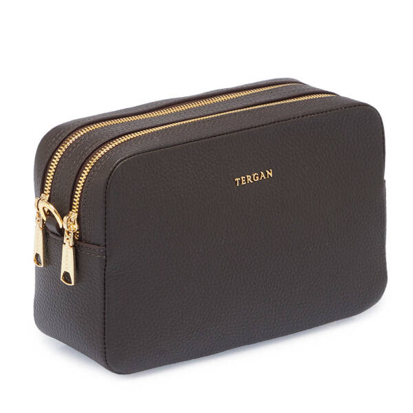 Kahverengi Deri Kadın El Çantası - S25Y1BC80356-A42 - 2