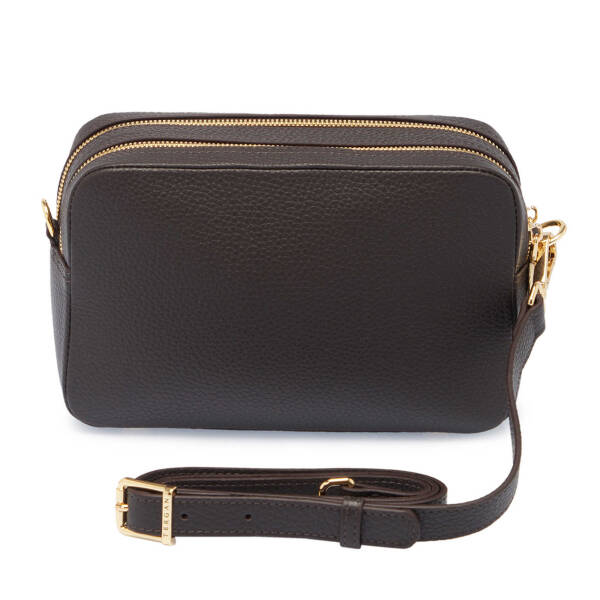 Kahverengi Deri Kadın El Çantası - S25Y1BC80356-A42 - 3