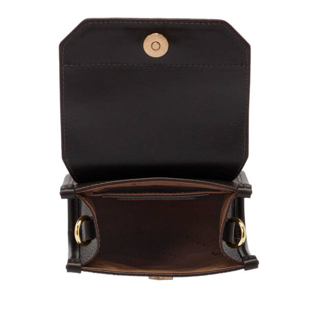 Kahverengi Deri Kadın El Çantası - S25Y1BC80432-W14 - 4