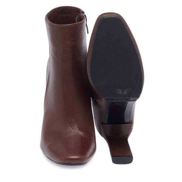 Kahverengi Hakiki Deri Kadın Klasik Bot - K23K1BT66935-A24 - 4