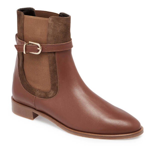 Kahverengi Hakiki Deri Kadın Klasik Bot - K23K1BT66939-O8A - 2