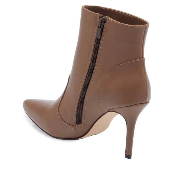 Kahverengi Hakiki Deri Kadın Klasik Bot - K23K1BT67058-I0A - 2