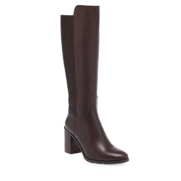 Kahverengi Hakiki Deri Kadın Klasik Çizme - K23K1CM67044-D38 - 2