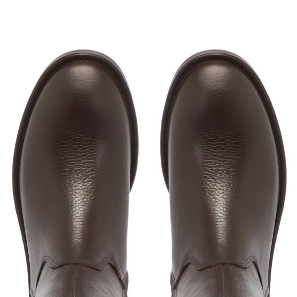 Kahverengi Deri Kadın Klasik Çizme - K24K1CM67682-A42 - 5